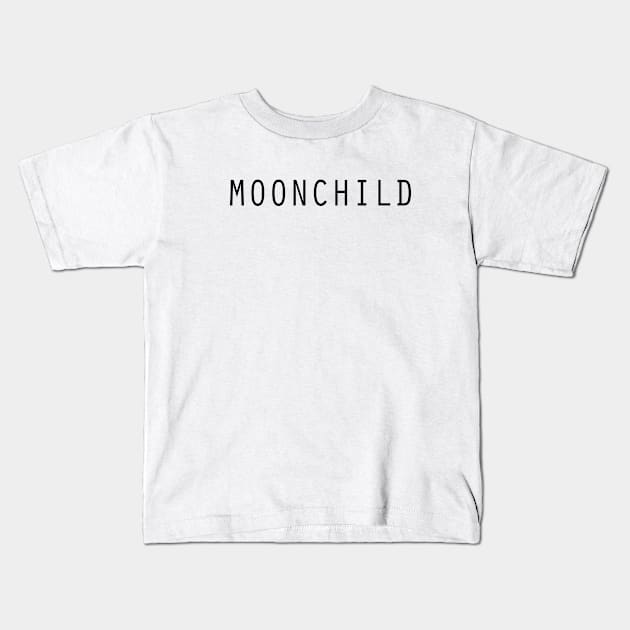 MOONCHILD Kids T-Shirt by eesomebysrishti